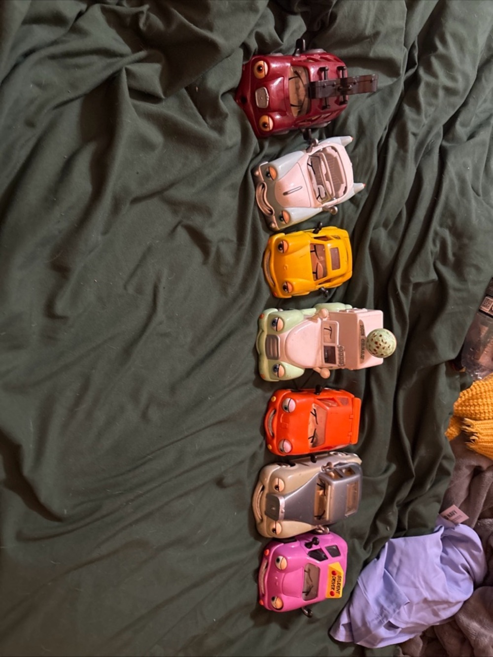 Chevron Cars 1990s Collectible Toy Vehicles Lot of 7 Vintage